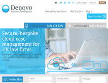 Tablet Screenshot of denovobi.com